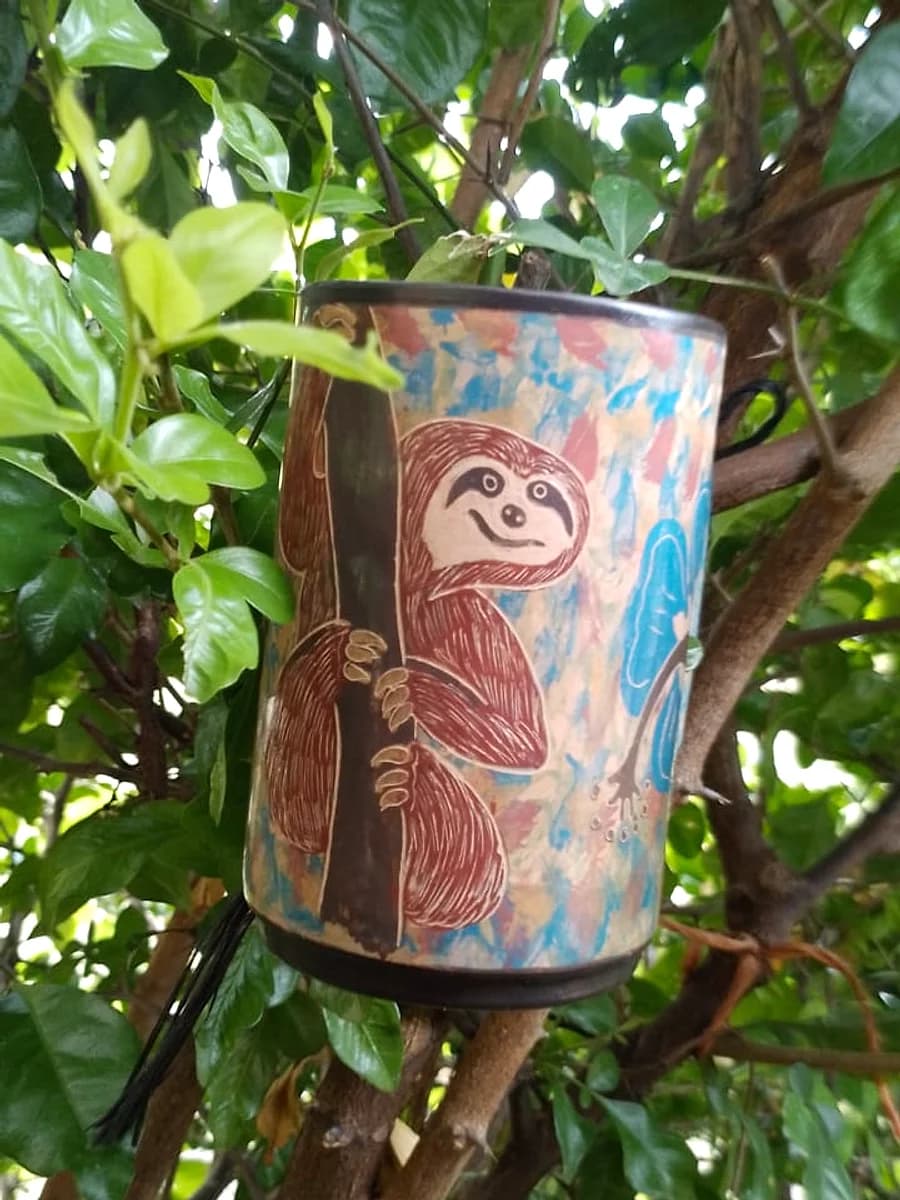 Vasija Colgante del Perezoso